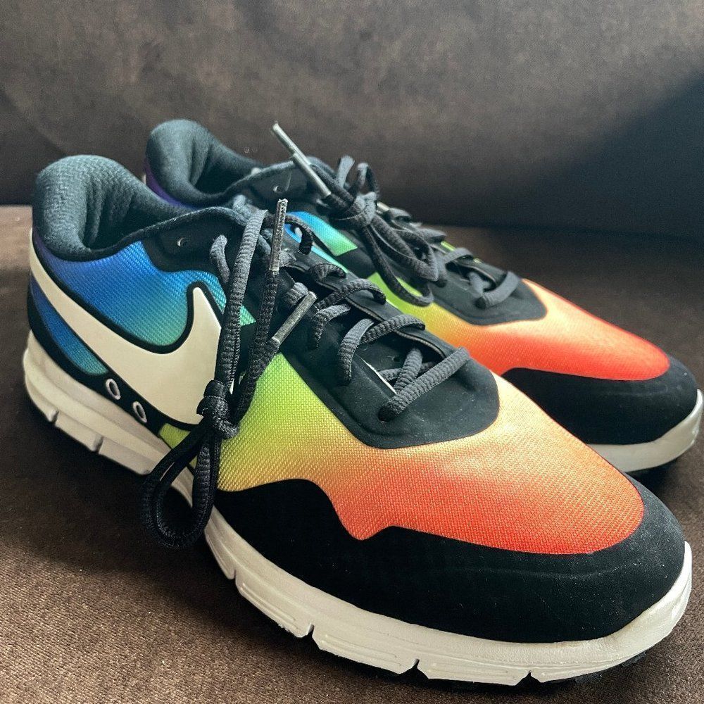 NEW Fresh NIKE BE TRUE Pride Rainbow Lunar 2 Mens 9 US 42.5 EUR